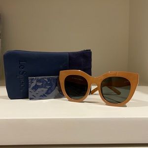 Le Specs Caramel Sunglasses